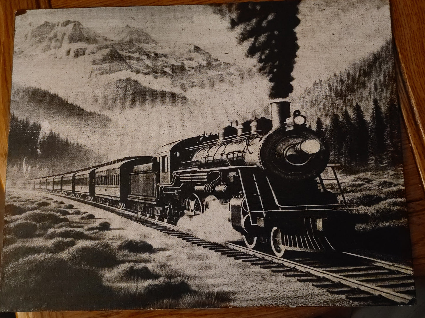 11x14 Painted Canvas (Multiple Pictures)