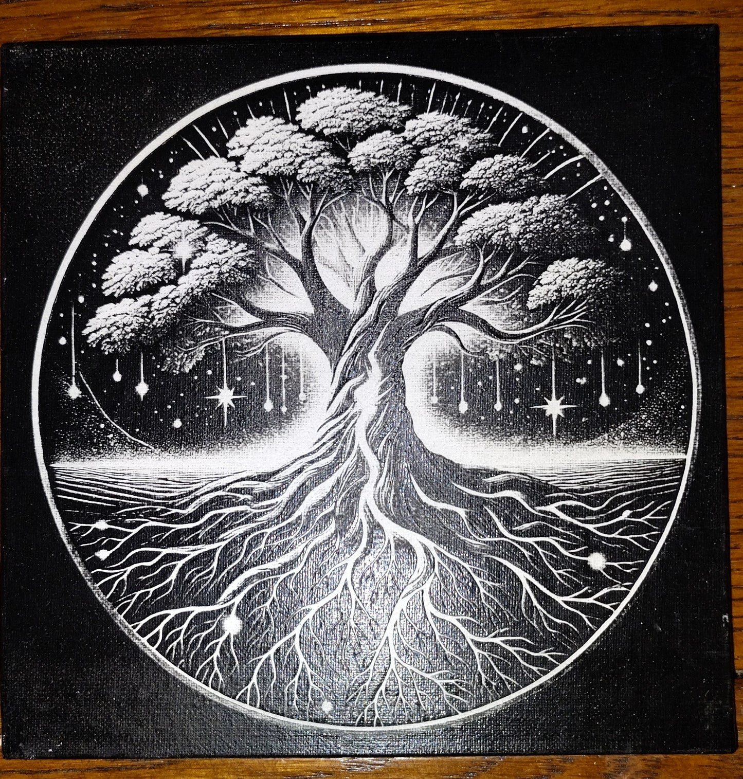5x5 Painted Canvas (Multiple Pictures)