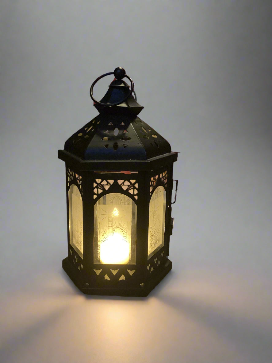 Small metal lantern