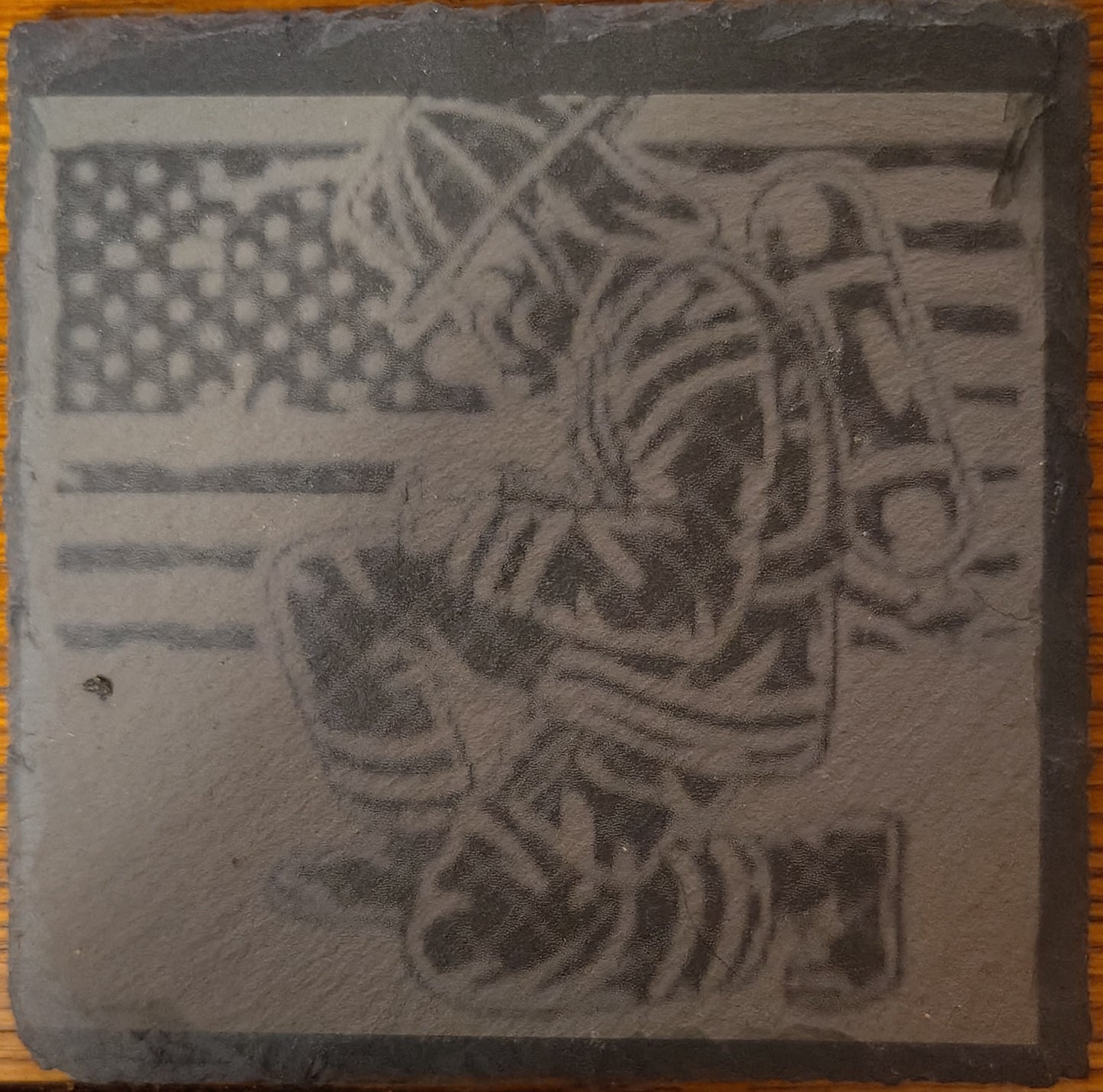 Square Slate Coasters (multiple Photos)