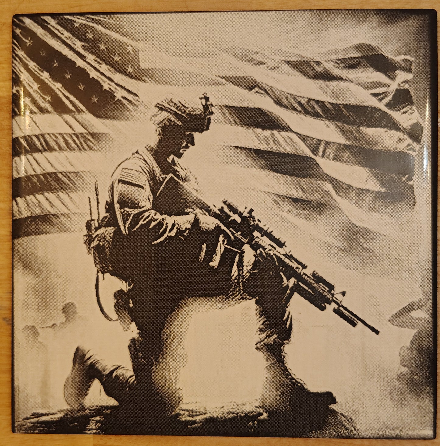 6x6 Ceramic Tile (Military)