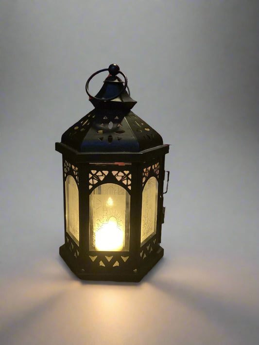 Small metal lantern