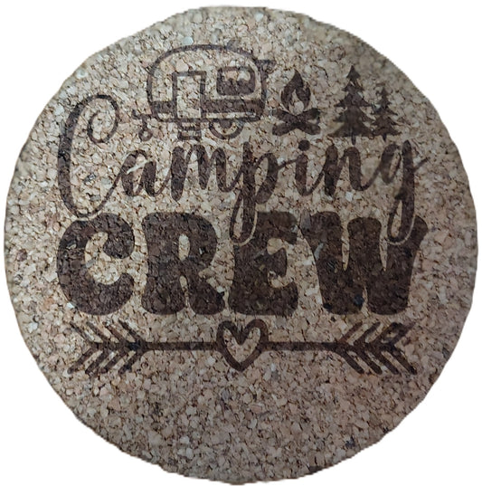 Round Cork Coasters (Multiple Photos)
